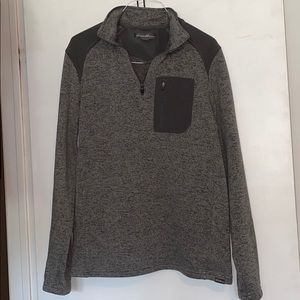 Eddie Bauer men’s fleece pullover top size TL